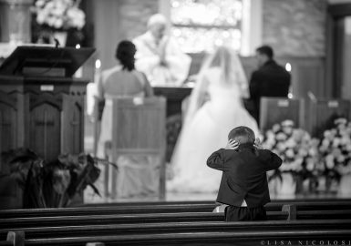 Read more about the article Ring Bearer Can No Longer “Bear” Full Catholic Mass Ceremony | Long Island Wedding Photographer