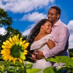 North Fork Sunflower Engagement Session