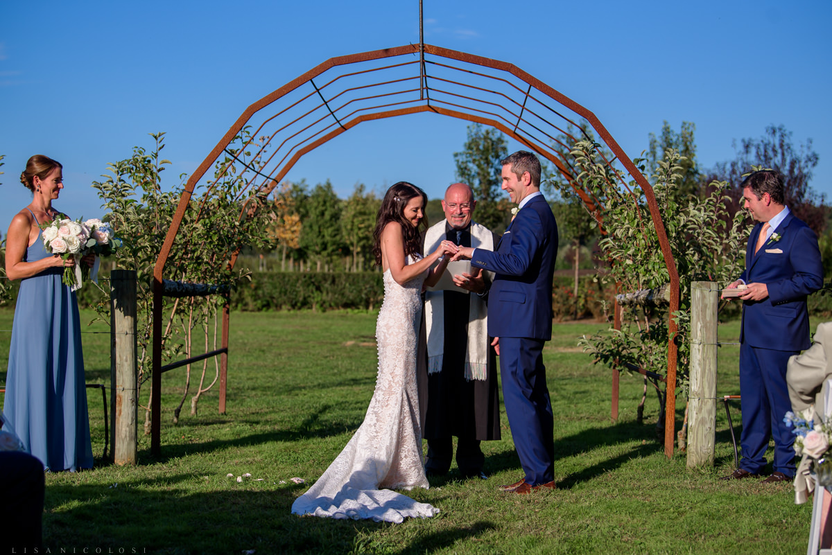 Jamesport Manor Inn Wedding Intimate North Fork Wedding